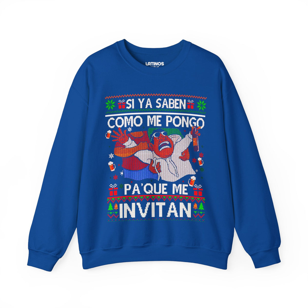 Si Ya Saben Como Me Pongo Christmas Sweatshirt