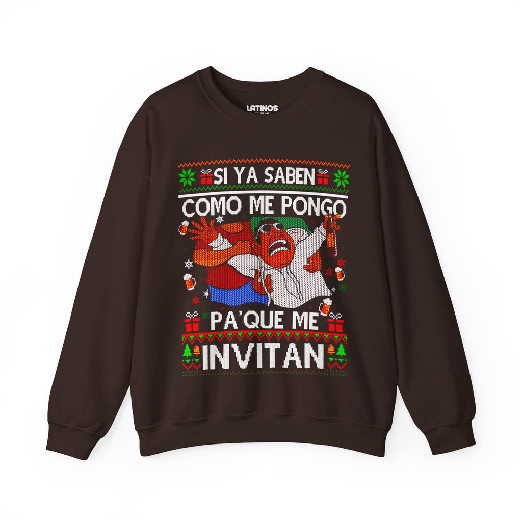 Si Ya Saben Como Me Pongo Christmas Sweatshirt