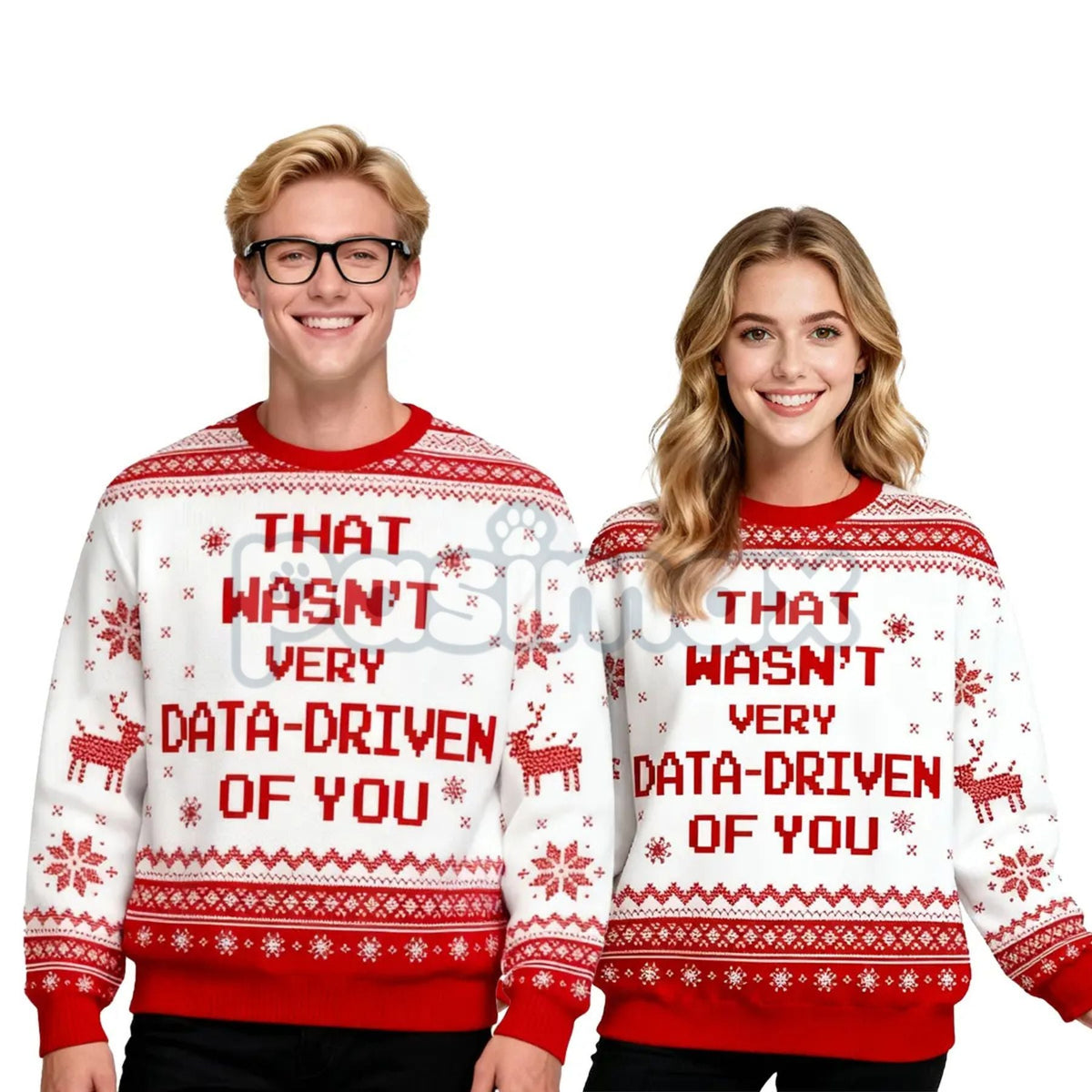 Classic Geek Ugly Christmas Sweater