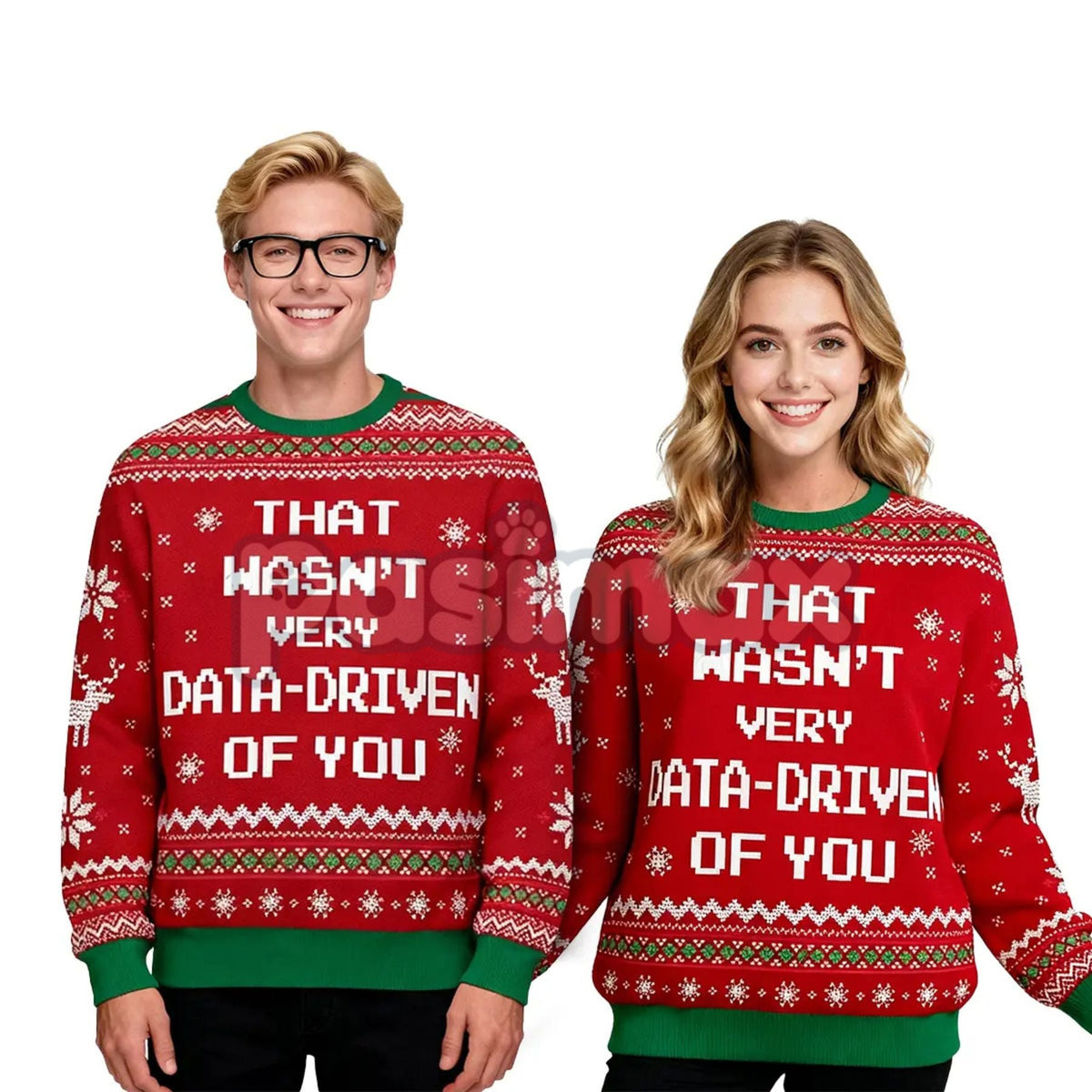 Classic Geek Ugly Christmas Sweater