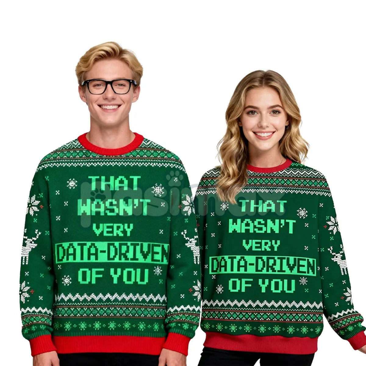 Classic Geek Ugly Christmas Sweater