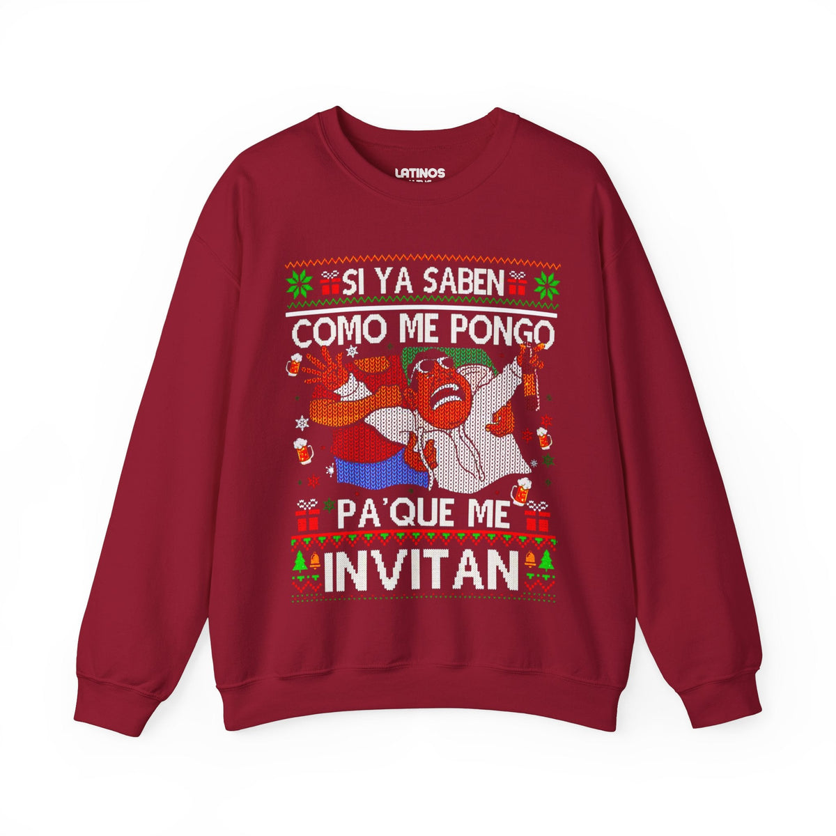 Si Ya Saben Como Me Pongo Christmas Sweatshirt