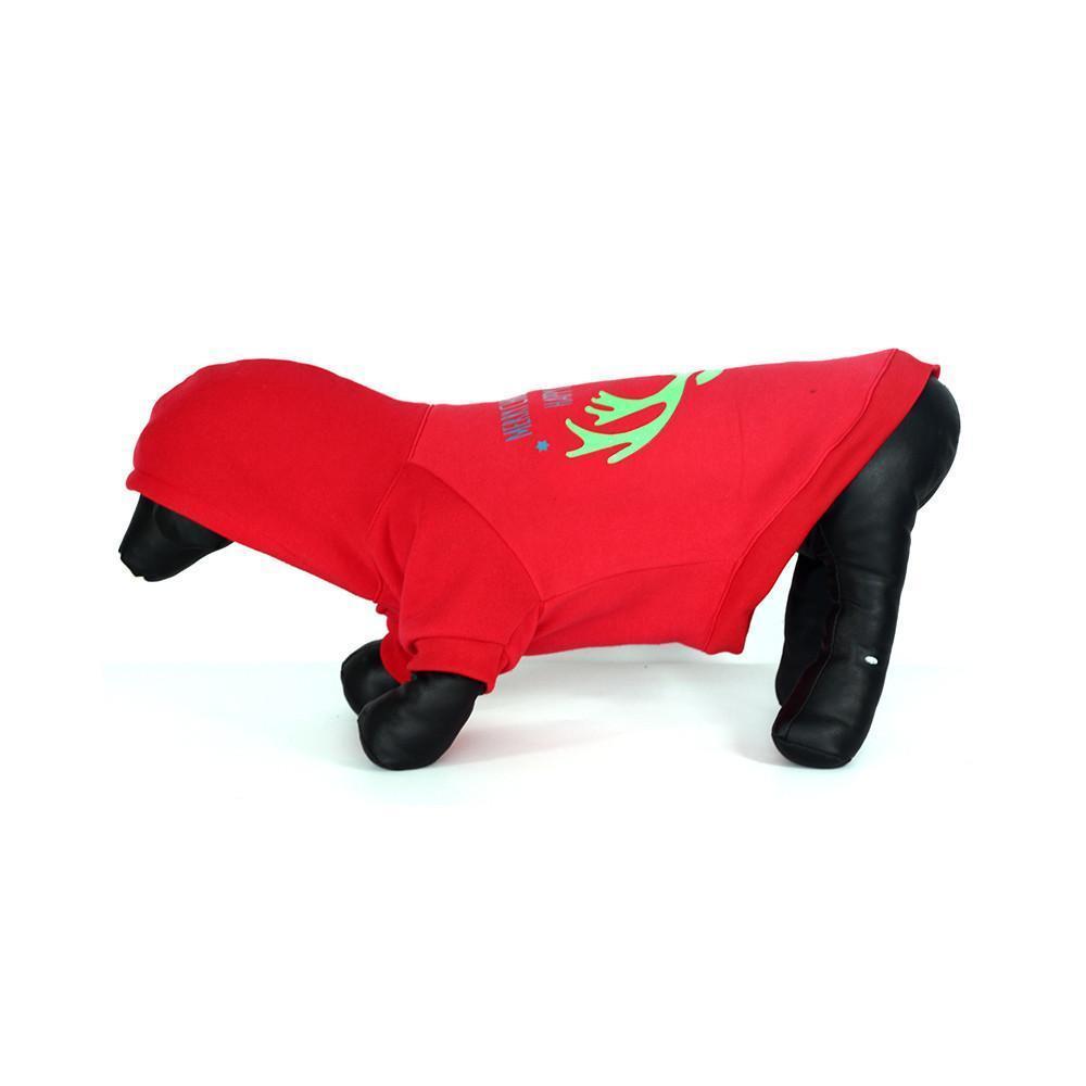 Pet Life LED Light-Up Reindeer Dog Sweater